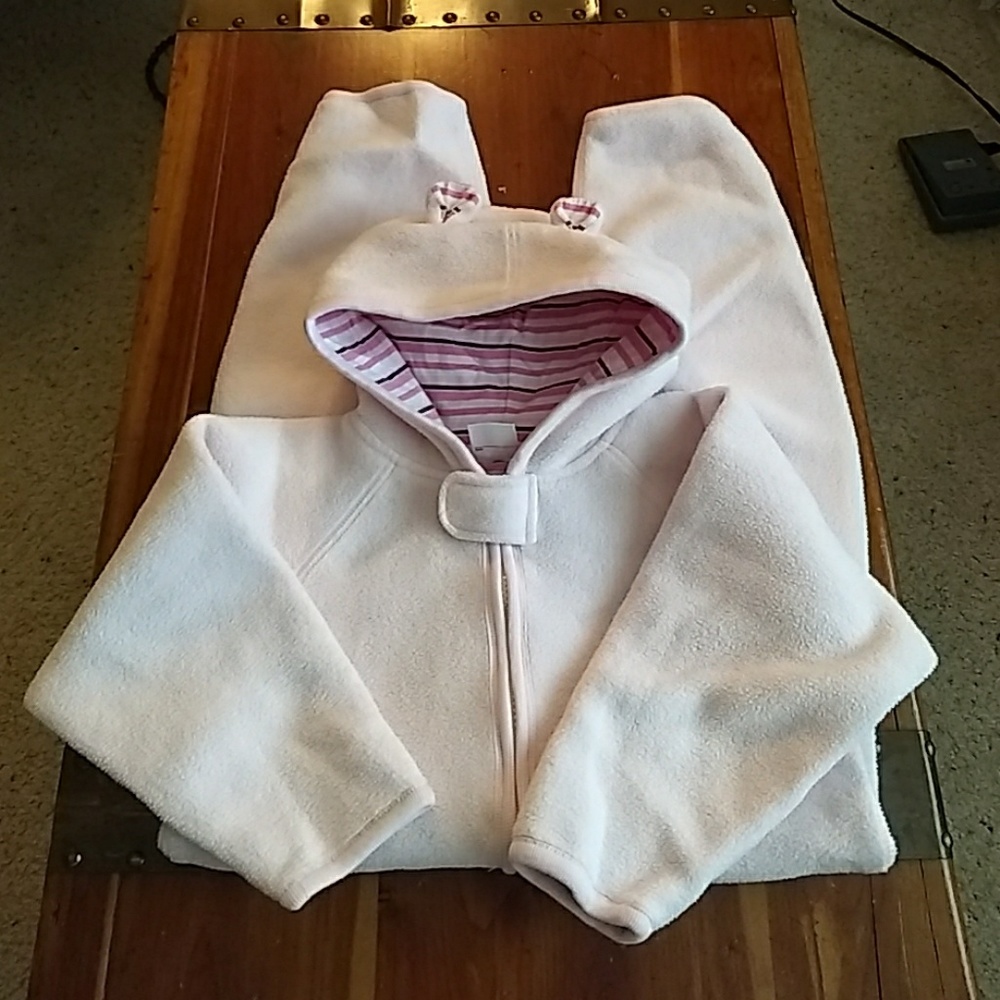 Hanna Anderson Fleece Bunting Suit